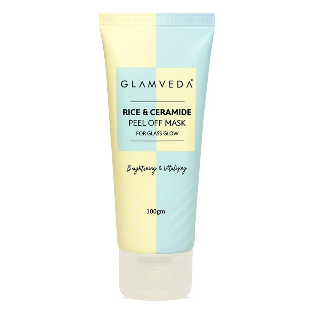 Glamveda Rice & Ceramide Korean Glass Skin Peel-Off Mask |