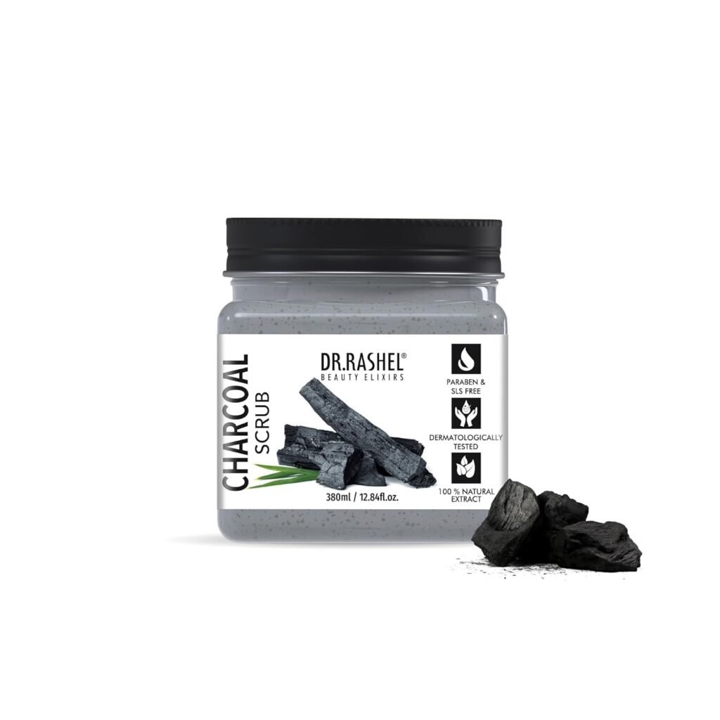 Charcoal Scrub For Face & Body (380 Ml) | All Skin