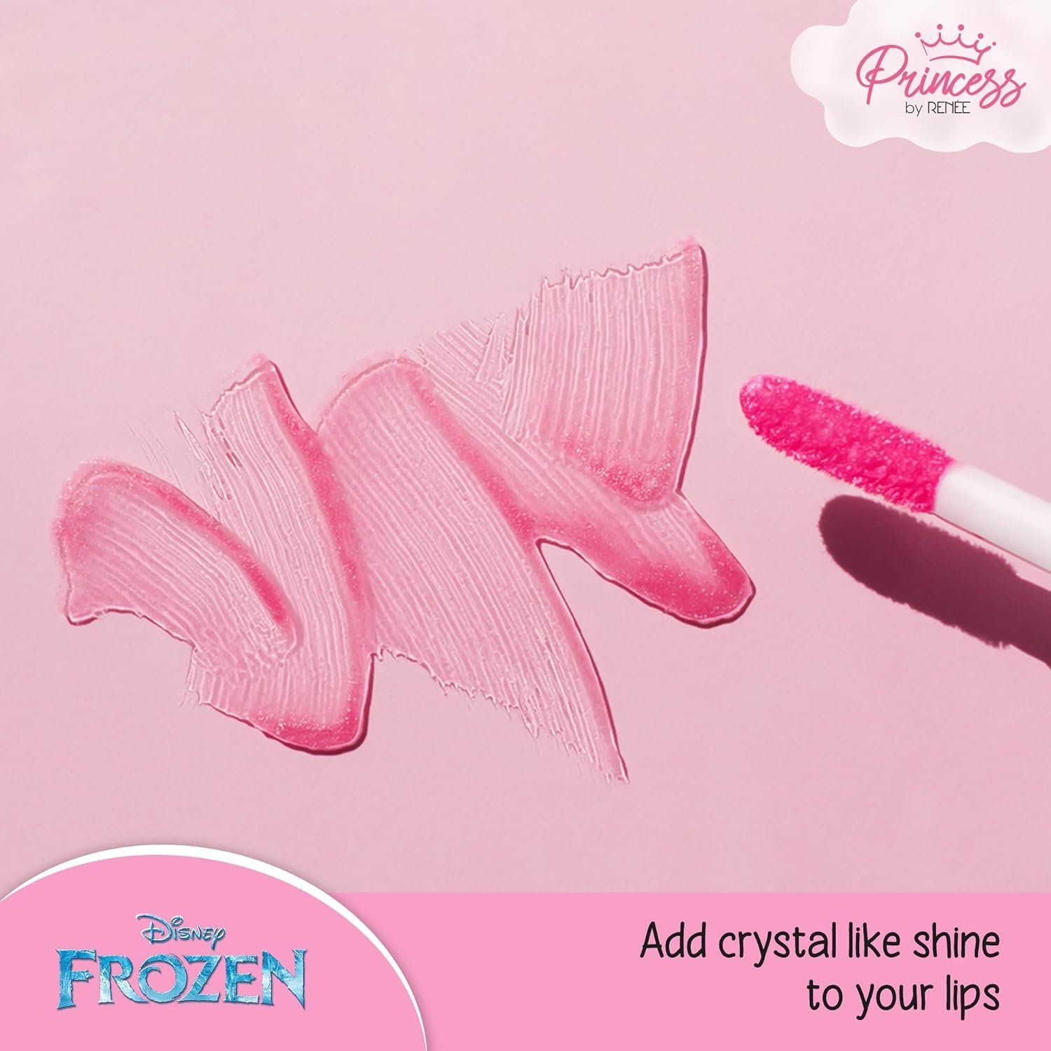RENEE Disney Frozen Princess Icecream Lip Gloss Elsa-For Pre-Teen Girls,Enriched With Shea Butter - Image 4