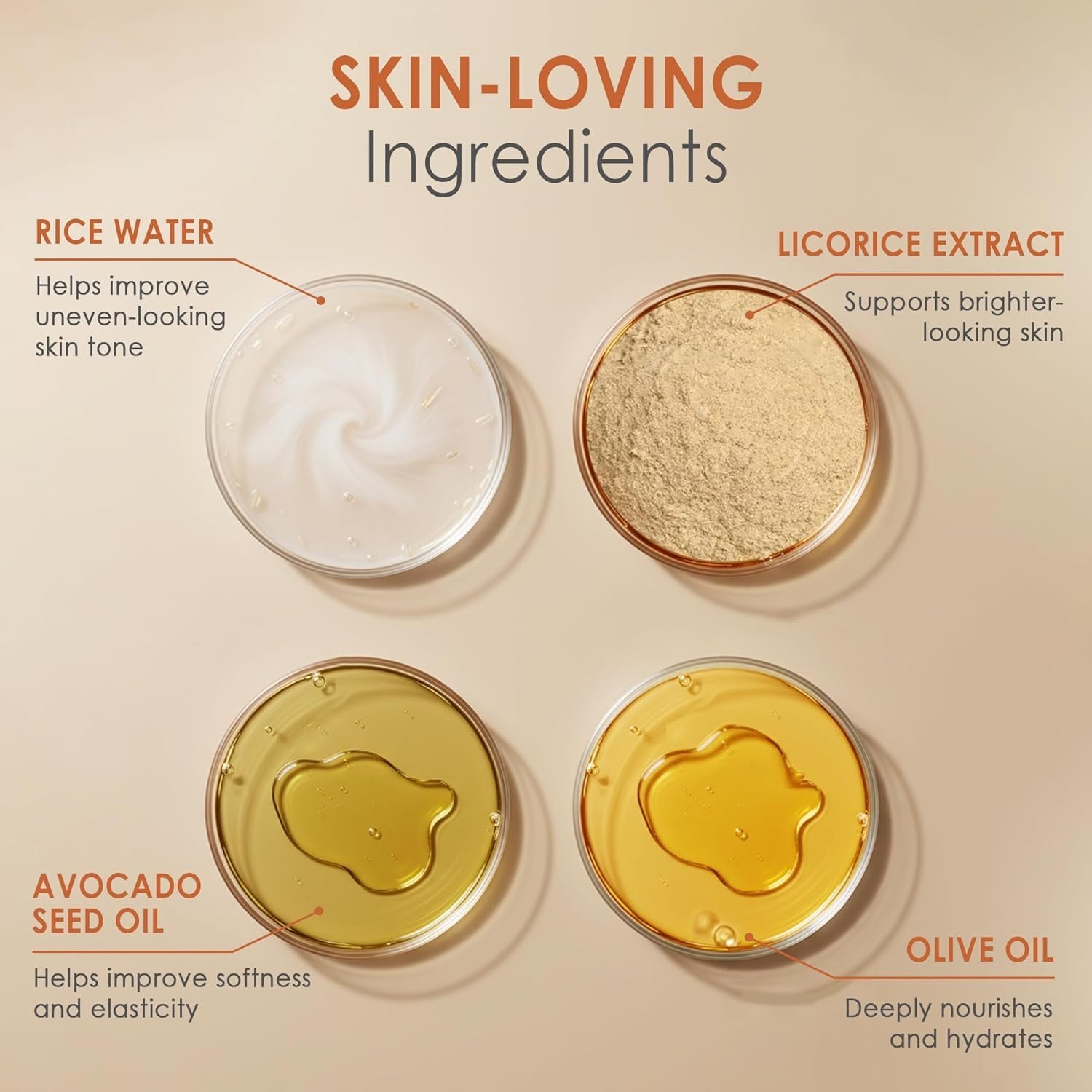 Glamveda Rice Water Brightening Facial Kit for Women | 6-Step Facial Kit for Glowing & Radiant Skin - Image 2