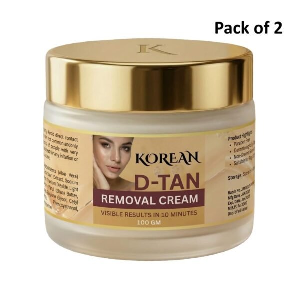Korean D-Tan Removal Cream 100g