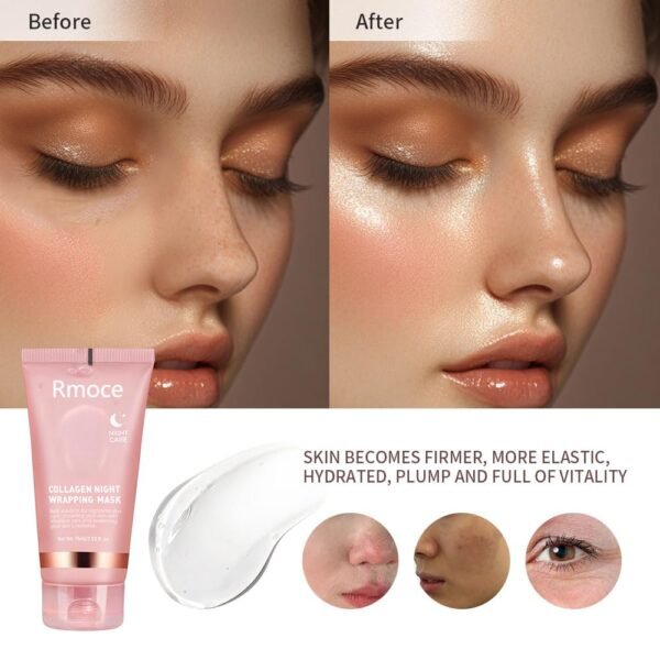 Collagen Night Wrapping Peel Off Mask - Pack of 2